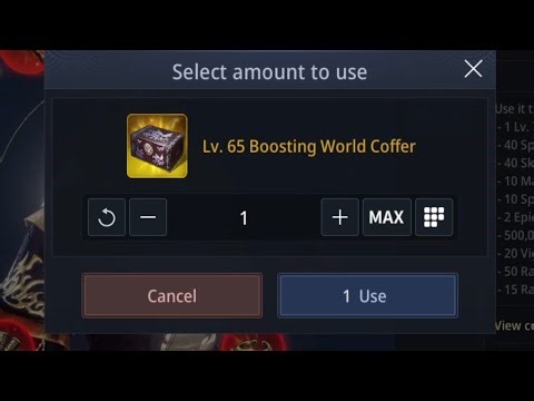 𝐌𝐈𝐑𝟒 𝐋𝐯. 𝟔𝟓 𝐁𝐨𝐨𝐬𝐭𝐢𝐧𝐠 𝐖𝐨𝐫𝐥𝐝 𝐂𝐨𝐟𝐟𝐞𝐫