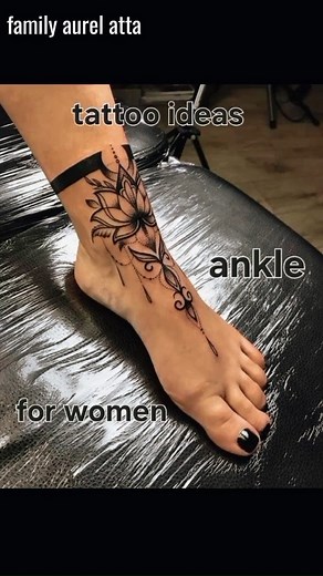 ankle for women tattoo ideas #ankle #forwomen #forgirls #tattoo #tattootiktok #ink #viral #fy #tattooideas #fyp #foryou #inked | Tatto ideas 1.0