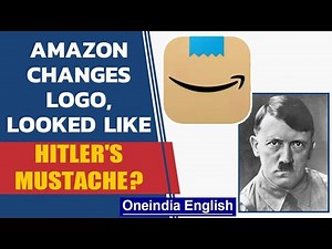 Amazon tweaks logo that looked like Hitler's mustache, but what is the new logo? | Oneindia News