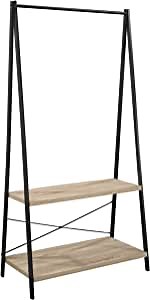 Sauder North Avenue Wardrobe Rack, Charter Oak finish