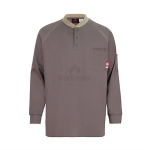 [Hot Item] Flame Retardant (FR) 100% Cotton Shirt - Workplace Safety Clothing, Breathable Design
