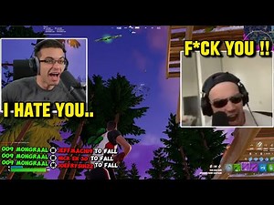 Mongraal Won't stop Griefing and Cussing in Nickeh30 Simon says Customs (FUNNY MOMENTS)