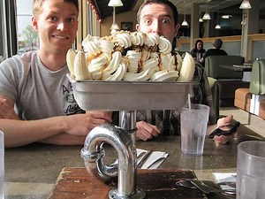 Angie's Kitchen Sink Ice Cream Challenge - FoodChallenges.com