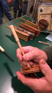 Cody Woodsman Fatwood with a Mr.Fatwood striker engineered from 150 year old Heart pine. | Cody Turkey Calls