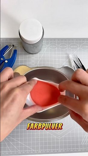 The slime he made with materials at home surprised everyone.