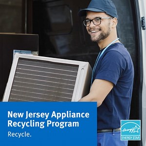 Recycle your old working fridge, freezer, room A/C, dehumidifier, and/or mini fridge and receive up to $50 per appliance. We’ll even come pick them up. Room A/Cs and dehumidifiers must be recycled with a full-size fridge or freezer to be eligible. | JCP&L
