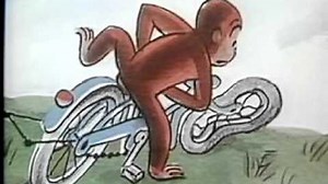 Curious George Rides A Bike (Read-along)