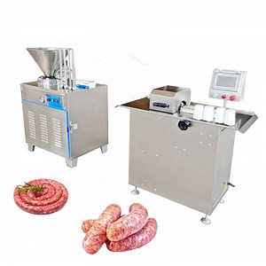 [Hot Item] Professional Pork Chicken Fish Sausage Binding Knotting Linker Tie Stuffer Machine Sausage Tying Machine
