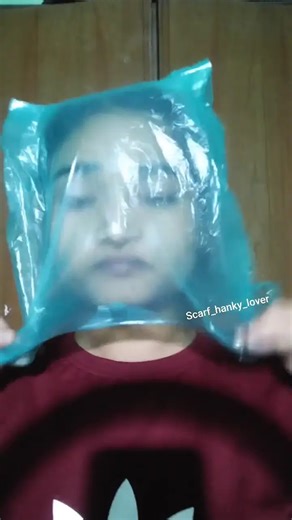 New Bondage Scene: Plastic bag - Stream & Download HD | BondageVid.com