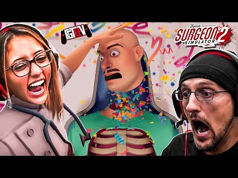 SURGEON SIMULATOR 2: Lexi vs Bob? You're FIRED! (FGTeeV Hilarious Co-Op Game)