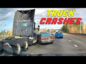 BEST OF SEMI-TRUCK CRASHES | Road Rage, Hit and run, Brake checks | COMPILATION 2025