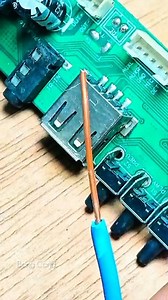 How to remove usb female connector with regular soldering iron #removal #usbhub #solderingskills #reelsfb | Bang Cand