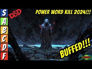 Dungeons and Dragons Spell Review | Power Word Kill Now Does Psychic Damage and More in DND 2024