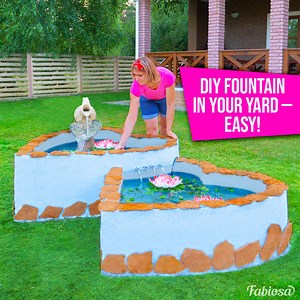 Paradise on Earth! Fabulous DIY fountain to add a refreshing touch to your oasis. | Tips & Tricks