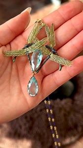 2K views · 57 reactions | From the workshop of René Lalique in the early 20th century, this four dragonfly Art Nouveau necklace is comprised of plique-à-jour enamel wings, opalescent basse-taille blue enamel bodies, and lively aquamarine. #lalique #renelalique #antiquejewelry #RenéLalique #artnouveau #artnouveaujewelry | Wilson's Estate Jewelry | Facebook
