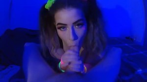 British Rave Slut Fucks And Sucks Dj Backstage - Amelia Skye - Real British Amateur