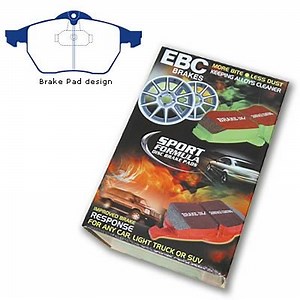 EBC Brakes DP31062C EBC Redstuff Ceramic Brake Pads | Summit Racing