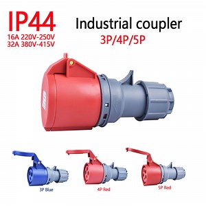 [Hot Item] IP44 16A/32A Industrial Plug and Socket Waterproof Electrical Connector 3pin 4pin 5pin European Standard