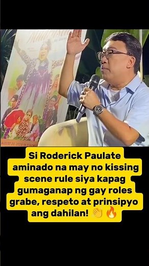 😱 May sariling patakaran si Roderick Paulate sa gay roles niya!