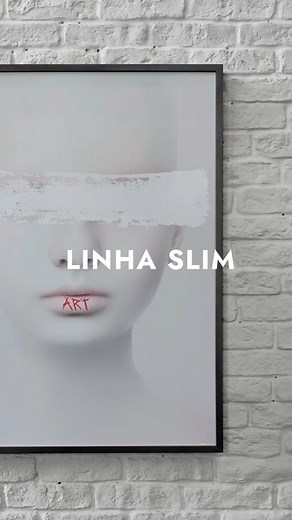 3.8K views · 32 comments | Linha Slim: arte acessível e de qualidade...
