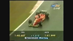 1995 Spa, 1st Qualify - Jean Alesi