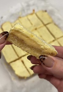 White Chocolate Lemon Slice — Chewy, Tangy & Creamy