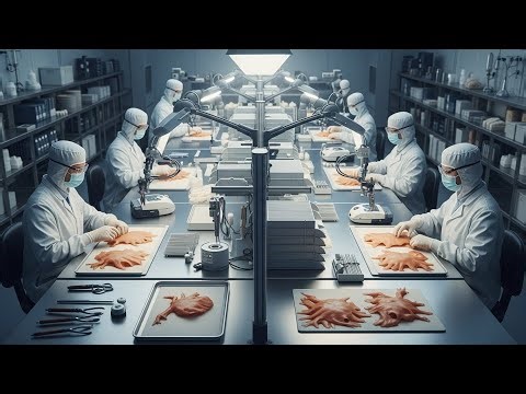 Inside the $1 MILLION Frog Skin Biomedical Factory