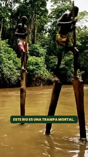 Este rio es una trampa mortal. | Asómbrate