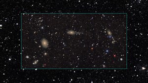 Journey to The Virgo Cluster | Vera C. Rubin Observatory FriendsofNASA.org: Zoom into the National Science Foundation–Department of Energy Vera C. Rubin Observatory's 14-square-degree view of the Virgo Cluster, a large collection of galaxies about 55 million light-years away from Earth. This immense view contains about 10 million galaxies—just 0.05% of the roughly 20 billion galaxies Rubin will image during its 10-year Legacy Survey of Space and Time (LSST). Credit: RubinObs / NOIRLab / SLAC / N