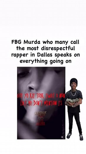 Key Talk Media on Instagram: "Fbg Murda who went viral for pissing on his OPPs grave speaks"