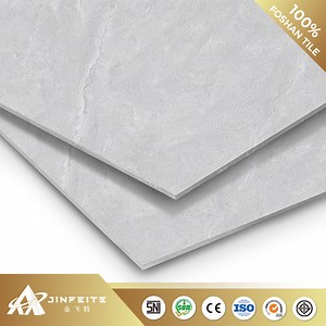 [Hot Item] Light Grey Marble Non-Slip Tile R10/R11 for Luxury Hotel Bathroom Customize Available