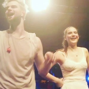 THE SHOW MUST GO ON! Berlin came through with this "Drinkee" acapella for SOFI TUKKER 👏🏼👏🏼👏🏼 [IG @samu12vintage] | Ultra Records