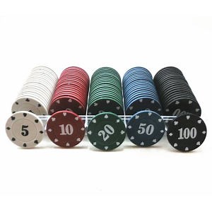 [Hot Item] Customize Golf Plastic Professional Premium Clay Ept Custom Ceramic Poker Chips