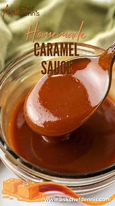 1.5K views · 22 reactions | Drizzle it, dip it, devour it! This easy homemade Caramel Sauce is buttery, silky, and perfectly salty-sweet—pure magic over ice cream or apples!✨ Comment "recipe" to have it sent to your DM. #HomemadeCaramelSauce #CaramelSauce #HomemadeGoodness #SweetTreats #DessertGoals #DrizzleDreams #EasyRecipe #FallFlavors #ButterMeUp #KitchenMagic #ChefDennisEats #AskChefDennis | A Culinary Journey with Chef Dennis | Facebook