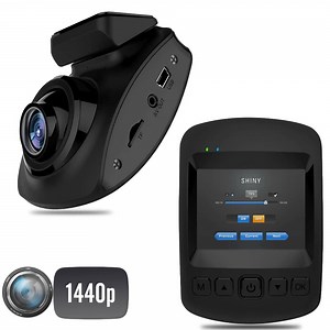 Check out our new and improved 1440P Single Dashcam. This is our 2nd Generation Model that offers 1440P Wide Angle Camera, 2 Mounting options for windshield, small size and more! | FalconEye Dash Cam
