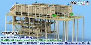 [Hot Item] China Woodworking Machinery Supplier: Chipper, Dryer, Gluing Mixer: MDF / OSB / Particleboard Production Line