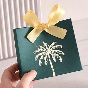 [Hot Item] Saudi Arabia's National Day Middle East Festival Gilded Palm Tree Gift Box
