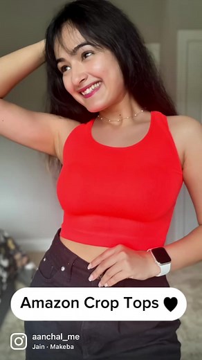 32 reactions | I got these 3 pack cropped tank tops from Amazon at a great price! And these are super comfy, lightweight, and stretchy. These vibrant colors are surely my vibe.Get yours now! Link in my story/highlight.李...#fashionreel #contentcreator #digitalcreator #fashioninfluencer #ootd #ootdfashion #makeba #tryonhaul #tanktop #croptops #gymwear #casualwear #AanchalSrivastava #amazonfinds #amazonfashion #amazoninfluencer | Aanchal Srivastava | Facebook