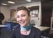 Stephanie The Stewardess Strips