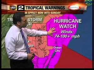 Hurricane Irene update, Baltimore weather
