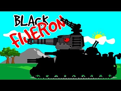 How To Draw Cartoon Tank The Black Fijeron - Cartoons About Tanks