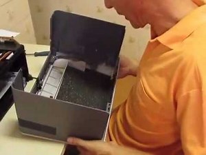 Manutenção caseira - Samsung ML 2010 desmontagem para reparo do painel