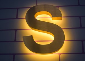[Hot Item] LED Backlit Stainless Steel Channel Lettering