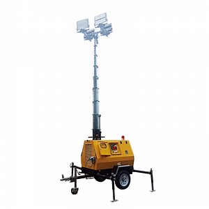 [Hot Item] LED Lighting Tower, Mobile Hydraulic Lifting Tower