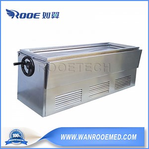 [Hot Item] Ga2004c1 Double Draft Storage Purpose Cadaver Autopsy Necropsy Anatomy Lifting Embalming Anatomical Table