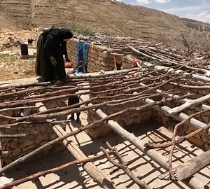 3.8K views · 123 reactions | working in nomadic camp- building wooden shed | Outdoor Cooking | Facebook