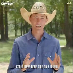 Cowboy Lesson: Eye contact is key in controlling your cattle. 🐮👀 | Ultimate Cowboy Showdown