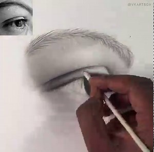 Most Beautiful Eye drawing ✍️🥰 | Vkartbox
