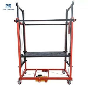 [Hot Item] Foldable Electric Scaffolding Lift Platform Electric Lifting Scaffolding Electric Lift Powered Scaffolding System