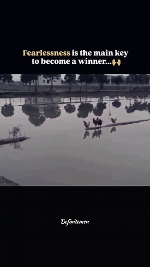 1.3K views · 96 reactions | Conquer your fear first. . . . Follow us for daily content and inspirational quotes and motivational video ✨✨ _ _ Follow: @definite.men Follow: @definitemen Follow: @definitemen . . . #motivational #motivationmonday #motiovationspeaker #motivationeveryday #motivationwall #mojopatrakarsocialmedia #definitewomen #ggf #mojopatrakarsocialmedia #mojopatrakarsocialmedia #mojopatrakarsocialmedianen | Definite Men | Facebook